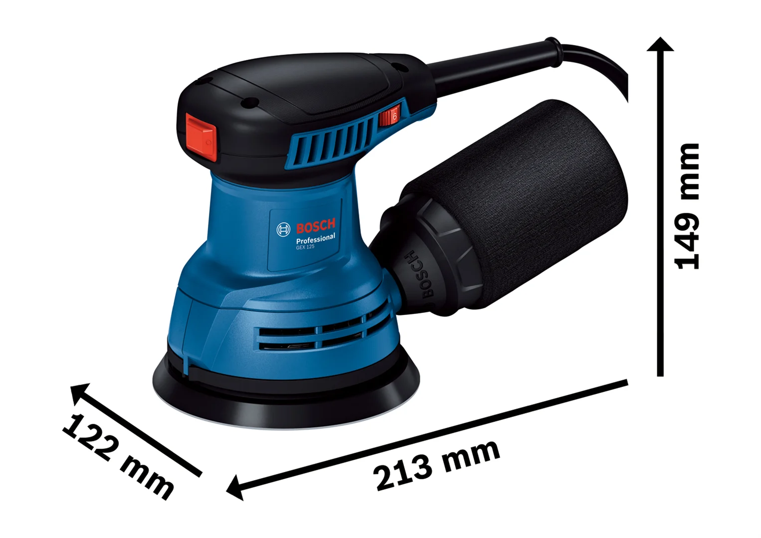 Szlifierka mimośrodowa Bosch GEX 125 – Bild 2