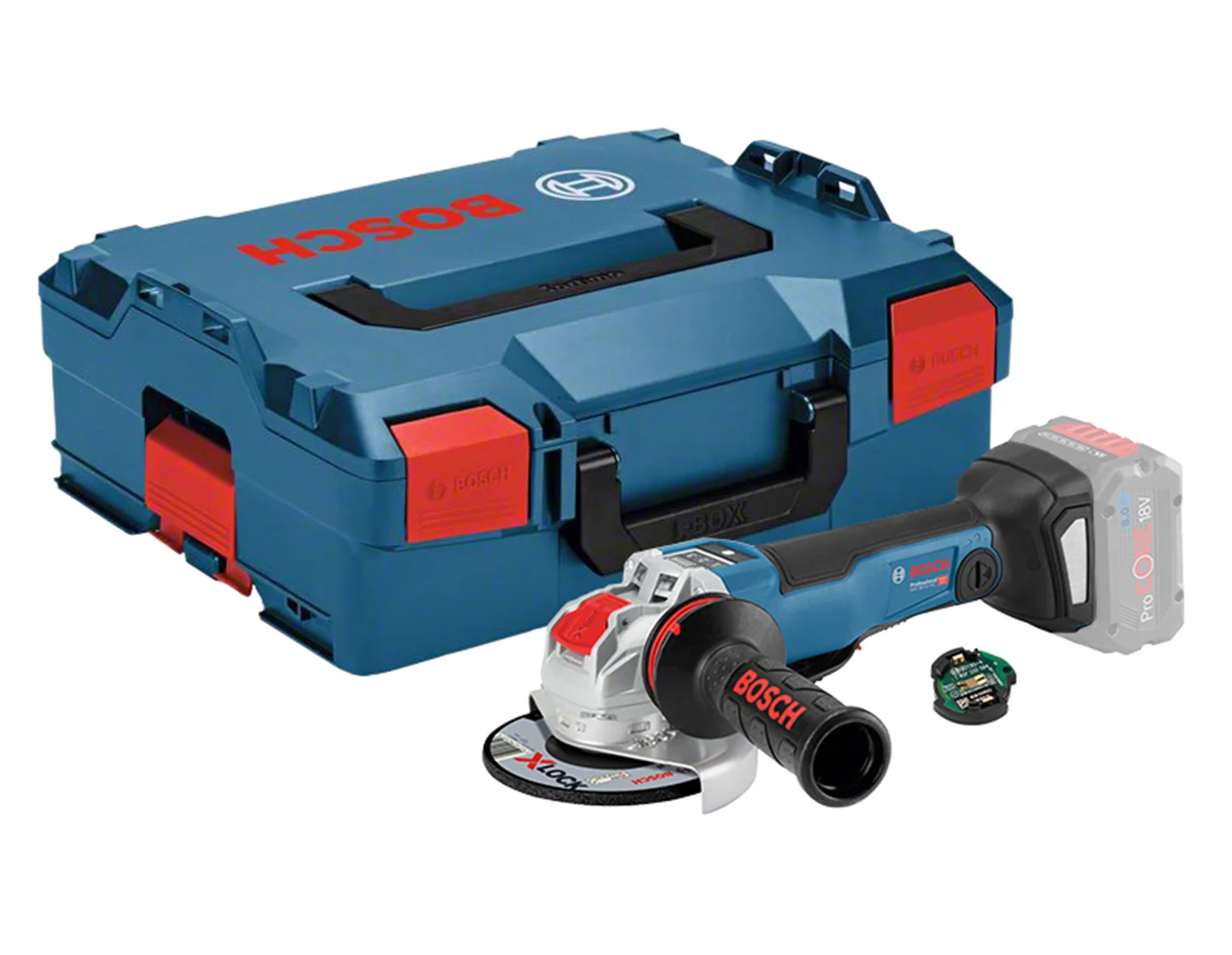 Szlifierka kątowa X-Lock Bosch GWX 18V-10 PSC