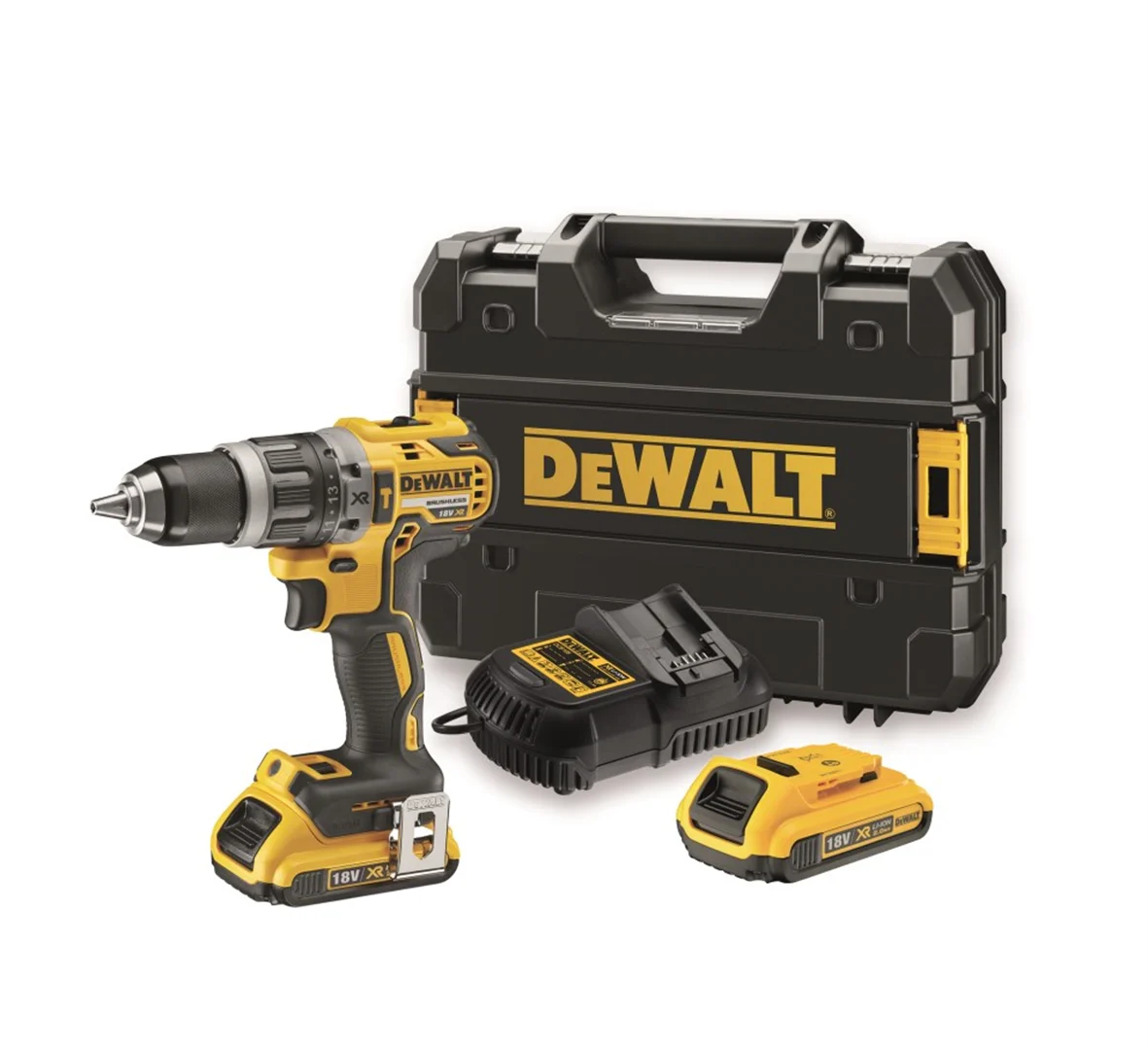Wiertarko-wkrętarka udarowa 18V DeWalt DCD796D2