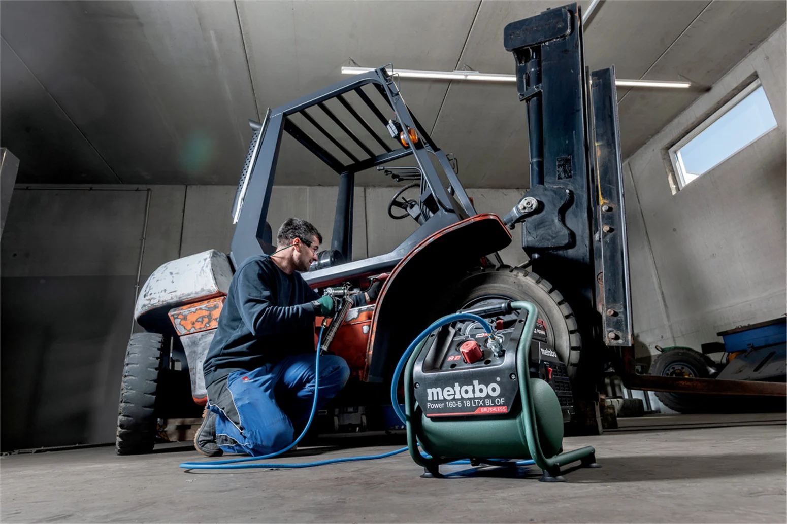 Kompresor akumulatorowy Metabo Power 160-5 18 LTX BL OF – Bild 5