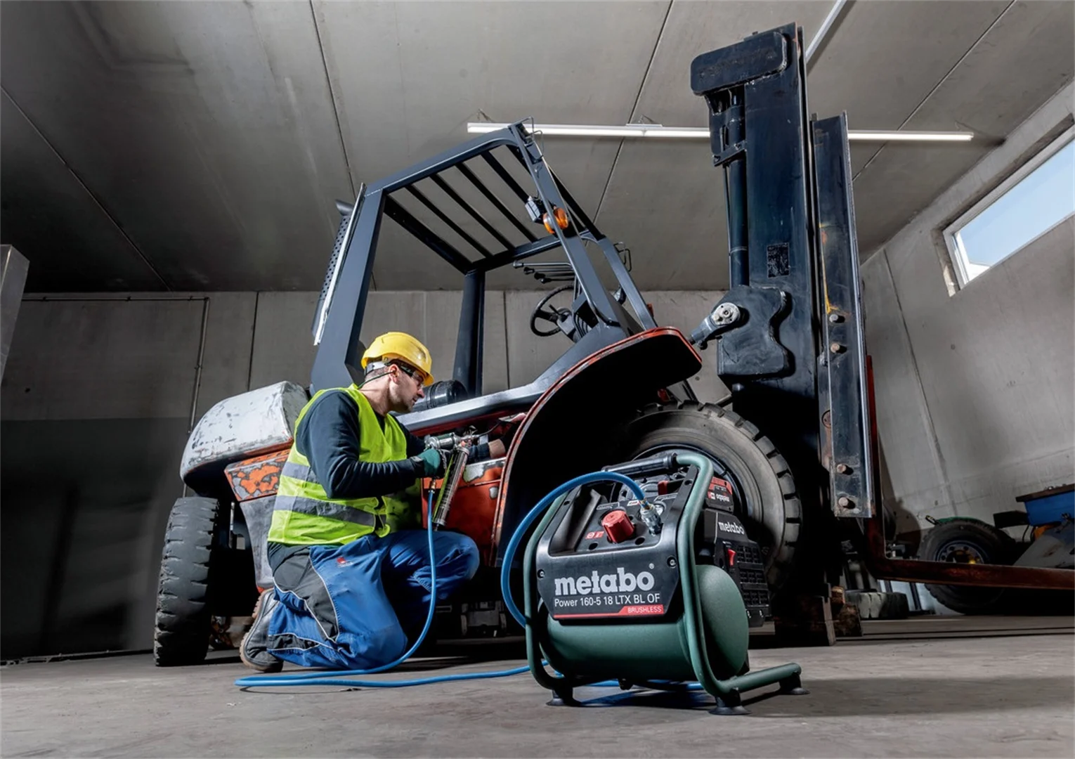 Kompresor akumulatorowy Metabo Power 160-5 18 LTX BL OF – Bild 6