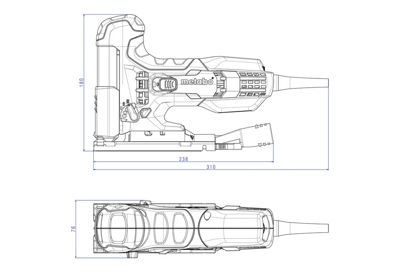 Wyrzynarka Metabo STE 100 Quick – Bild 3