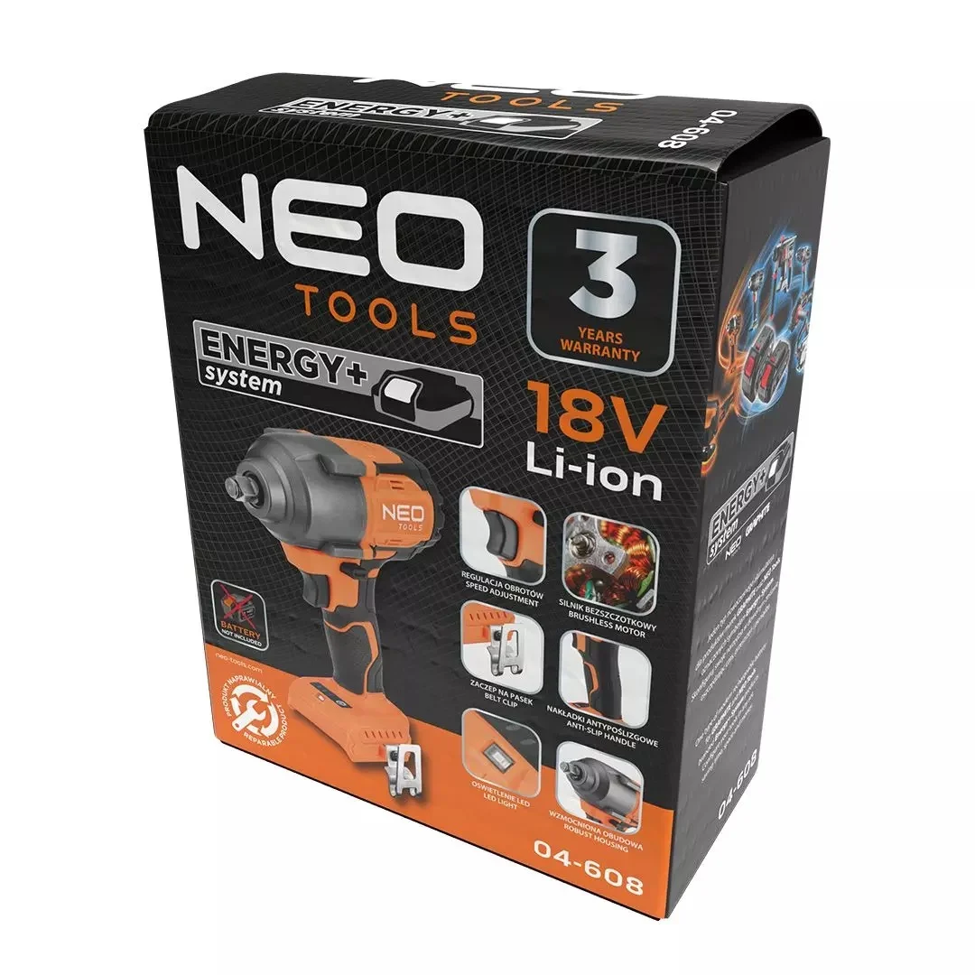 Klucz udarowy Neo Energy+ 04-608 – Bild 4