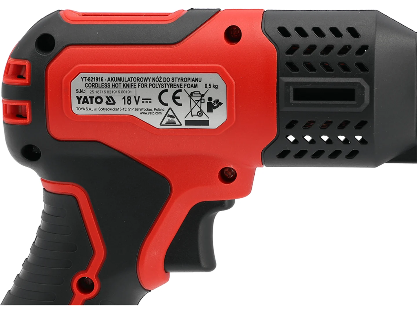 Nóż do styropianu Yato YT-821916 – Bild 6