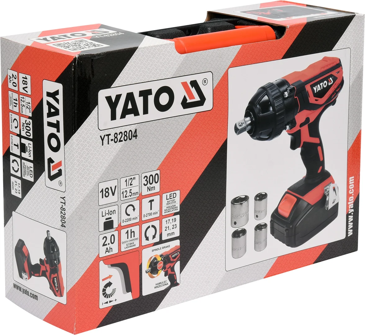 Akku-Schlagschrauber Yato YT-82804 1x2.0Ah – Bild 6